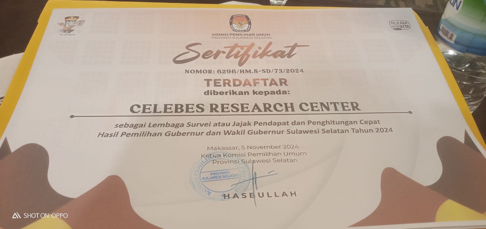 CRC Salah Satu dari 8 Lembaga Survei yang Diakui KPU Sulsel, Ini Daftarnya