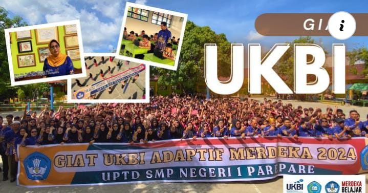 UKBI Adaptif Merdeka Sukses di SMPN 1 Parepare, Motivasi dan Nilai Hasil Belajar Siswa Meningkat 