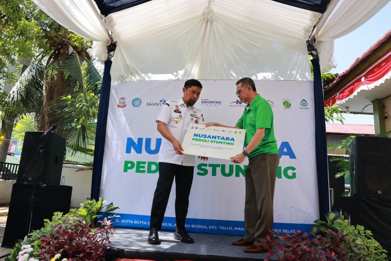 Pjs Wali Kota Resmikan Program CSR Nusantara Peduli Stunting di Puskesmas Kaluku Bodoa