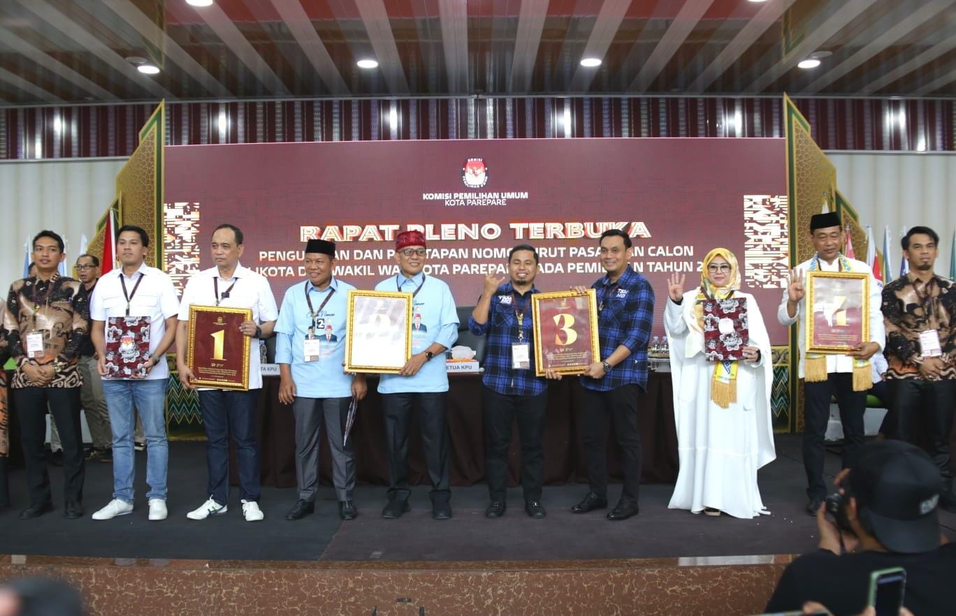 Debat Perdana Pilkada Parepare 26 Oktober, Angkat Delapan Tema 