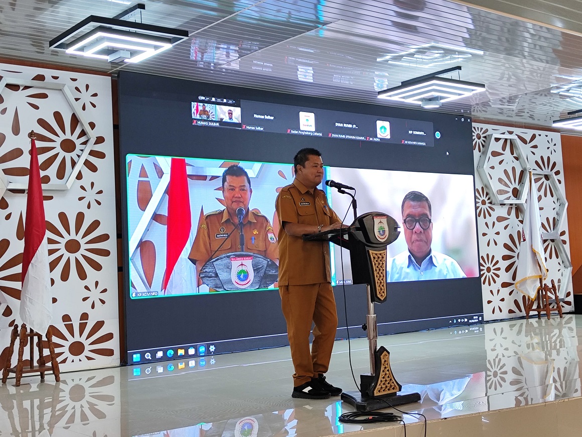 Rakor PPID se-Sulbar, Target Jadi Provinsi Informatif