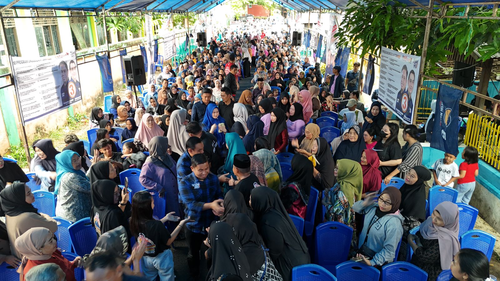 Antusias Warga Tiro Sompe Harapkan Tasming-Hermanto Jadikan Parepare Lebih Maju dan Sejahtera