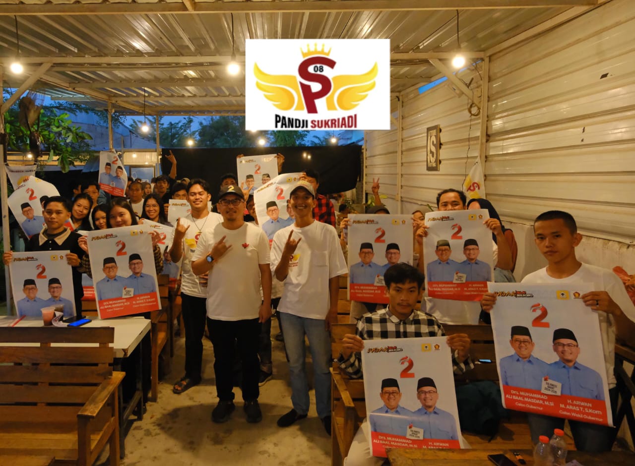 Untuk Kemenangan ABM-Arwan, Relawan PS-08 Gelar Deklarasi dan Rembuk Politik Kaum Muda di Polman