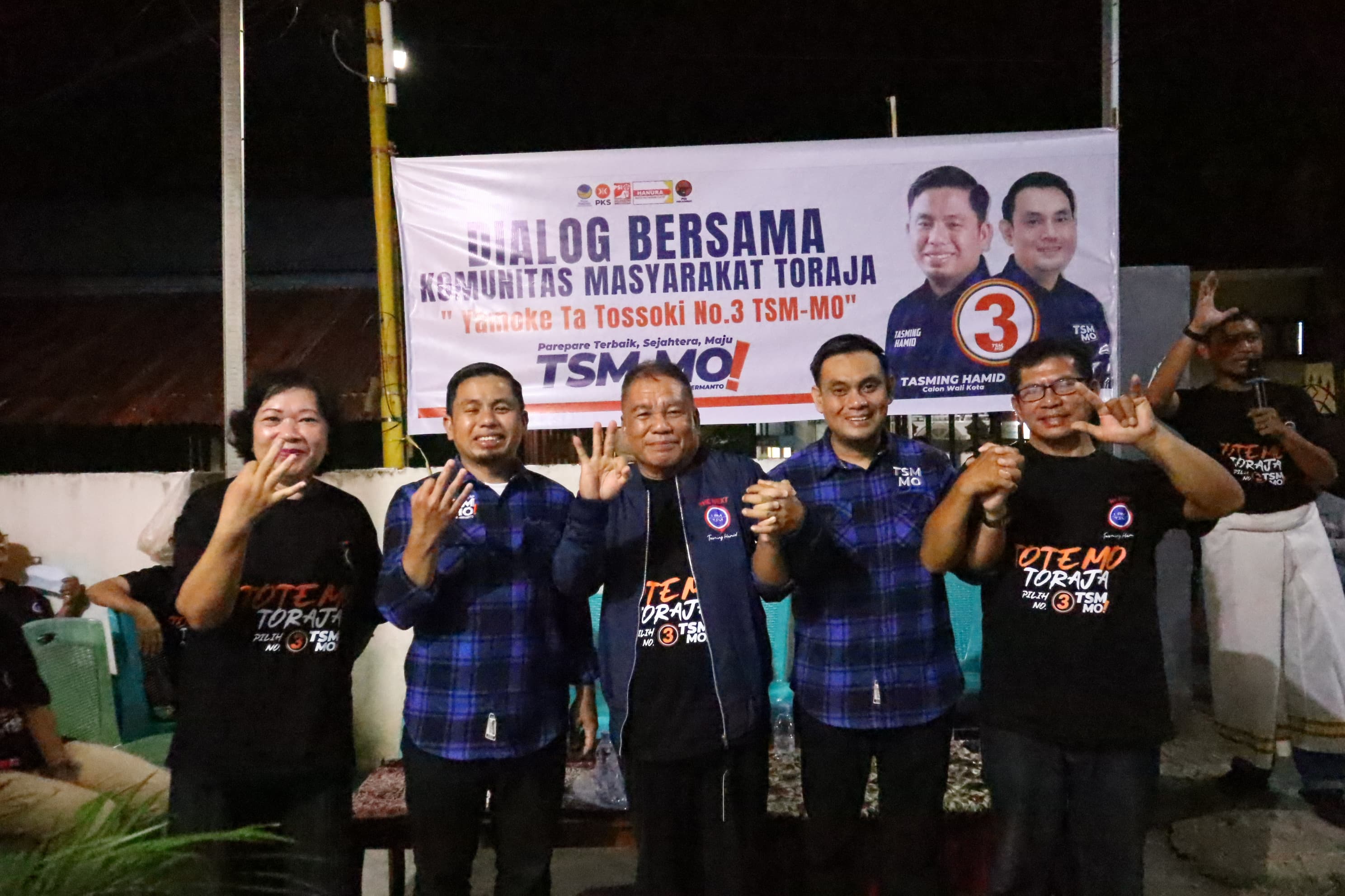 Berkomitmen Majukan Parepare, Komunitas Masyarakat Toraja Siap Berjuang Menangkan TSM-MO 