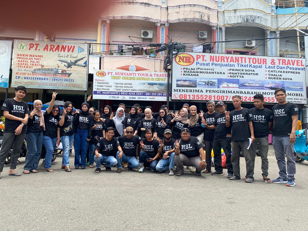 Jaringan Travel dan Pengurus Penumpang Kapal Pelabuhan Parepare Tergabung dalam HSL Special Force