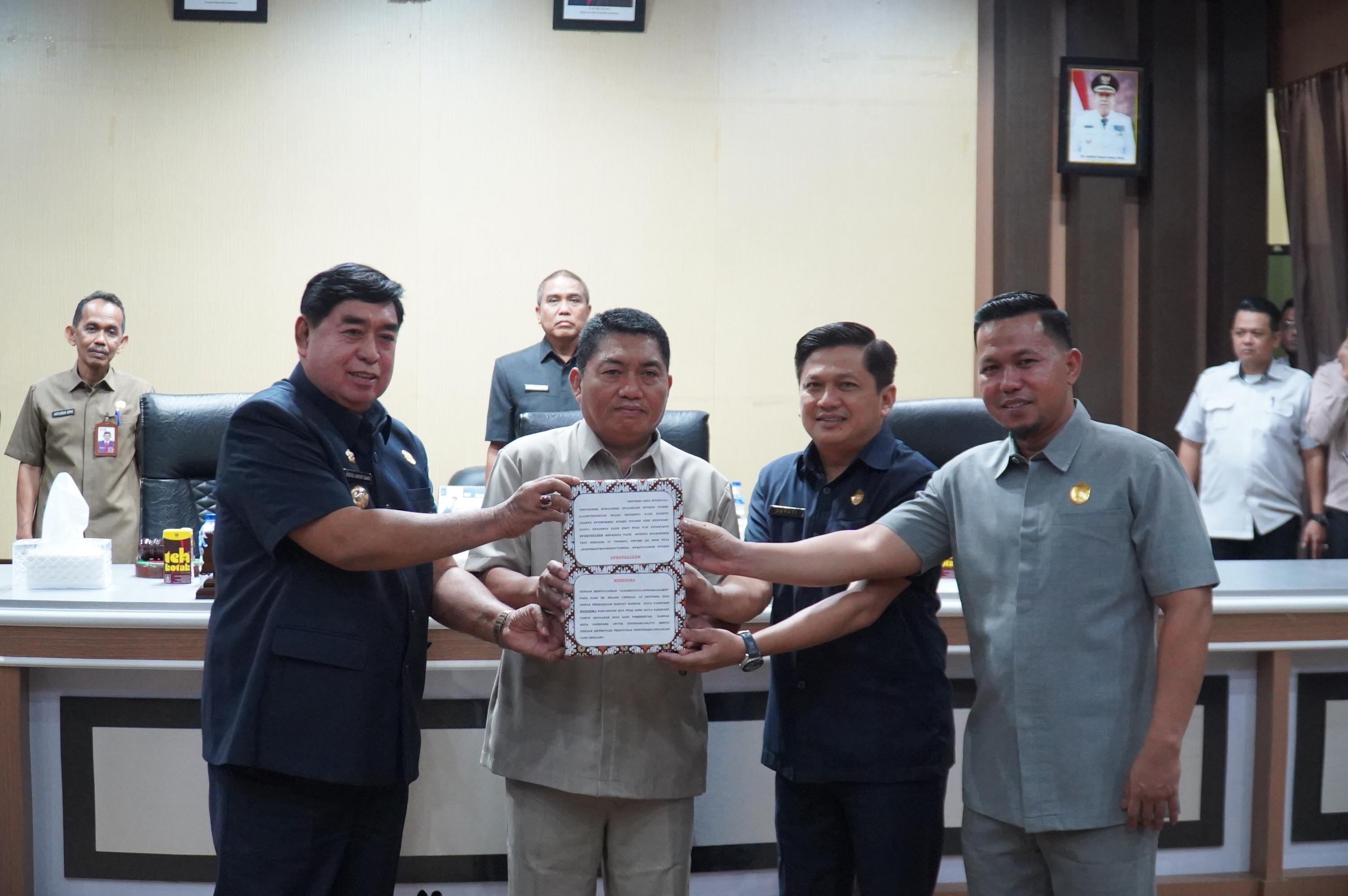 KUA-PPAS Parepare 2025 Capai Rp932 Miliar, DPRD-Pemkot Siap Bersinergi Pembahasan Tepat Waktu