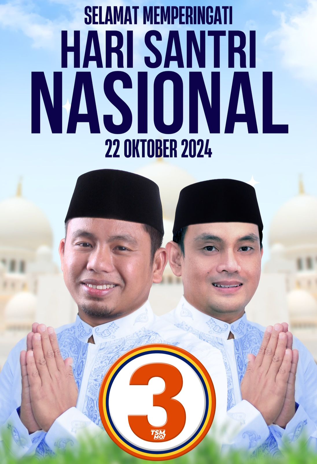 Selamat Hari Santri Nasional, TSM-MO Ungkap Santri Berperan Penting dalam Membangun Parepare Sejahtera dan Maju