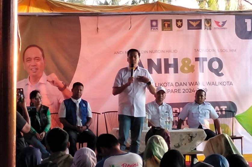 Program Parepare Hebat ANH-TQ Bangun Lapangan Sepak Bola Setiap Kecamatan dan Berdayakan UMKM Setempat   