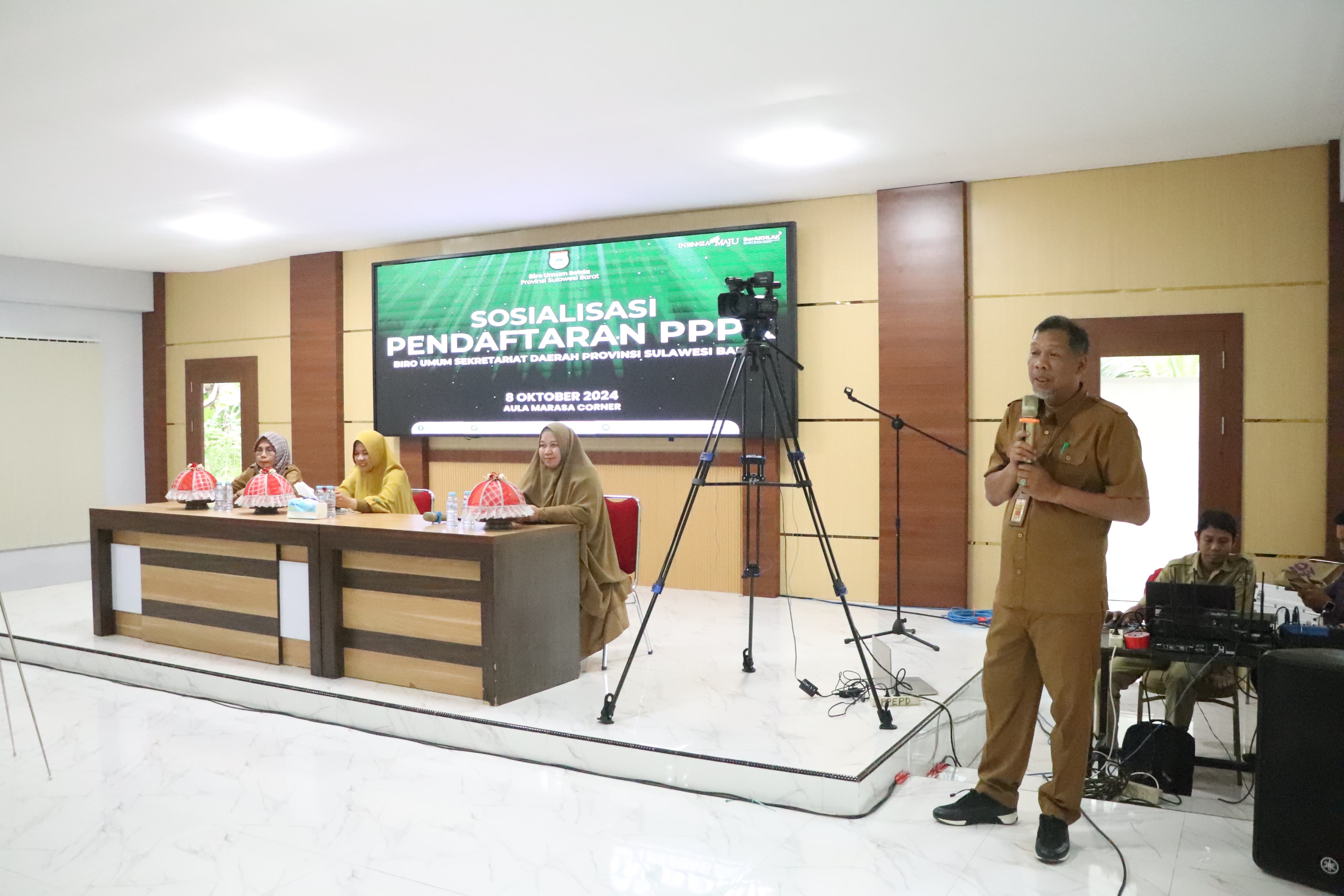 Karo Umum Anshar Malle Buka Sosialisasi  Pendaftaran PPPK