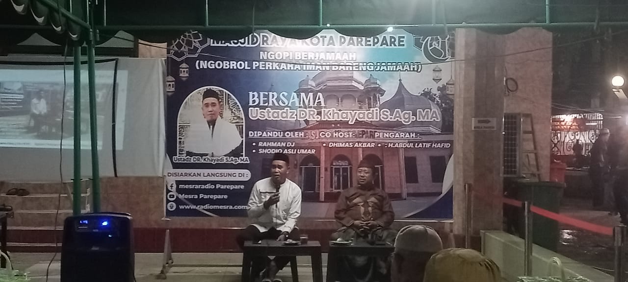 Ngopi Berjamaah di Masjid Raya, Ngobrol Seputar Agama, Perdalam Pengetahuan Masyarakat 