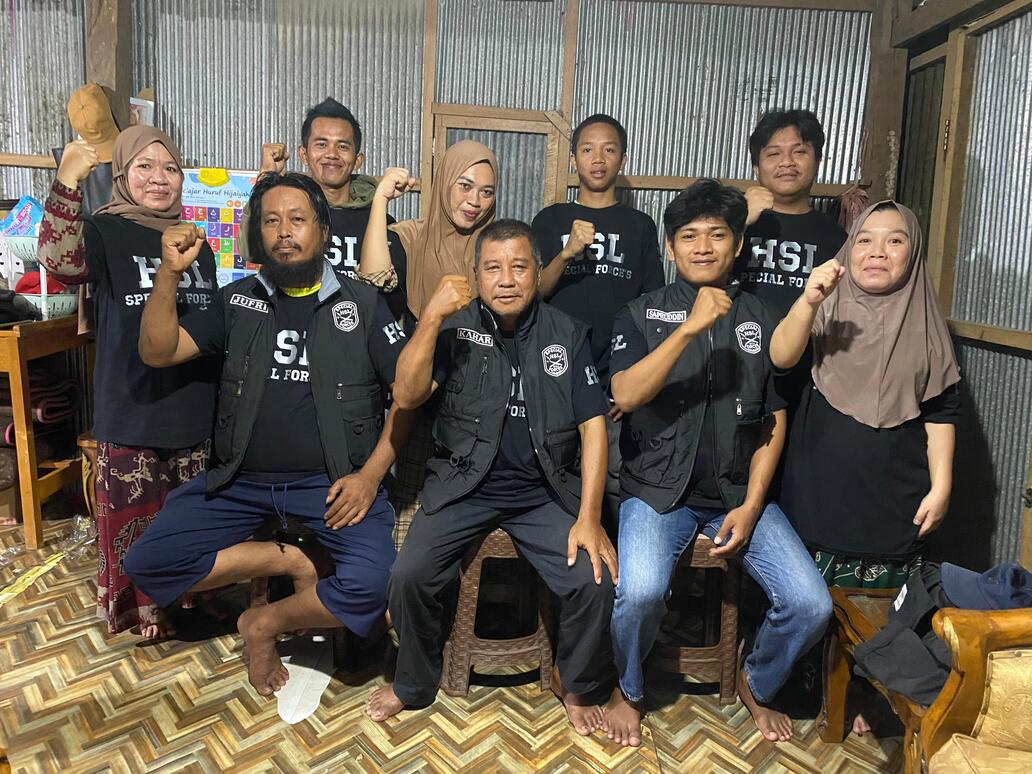 Warga RW 1 Lauleng Dikomandoi Kahar Bergabung dengan HSL Special Force