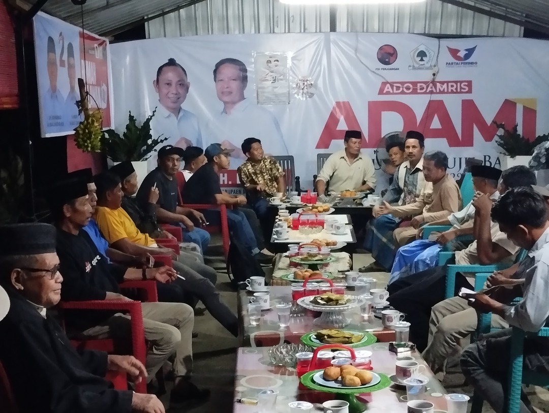 Dukungan dari Berbagai Kecamatan di Mamuju Berdatangan ke Posko Cawabup ADAMI