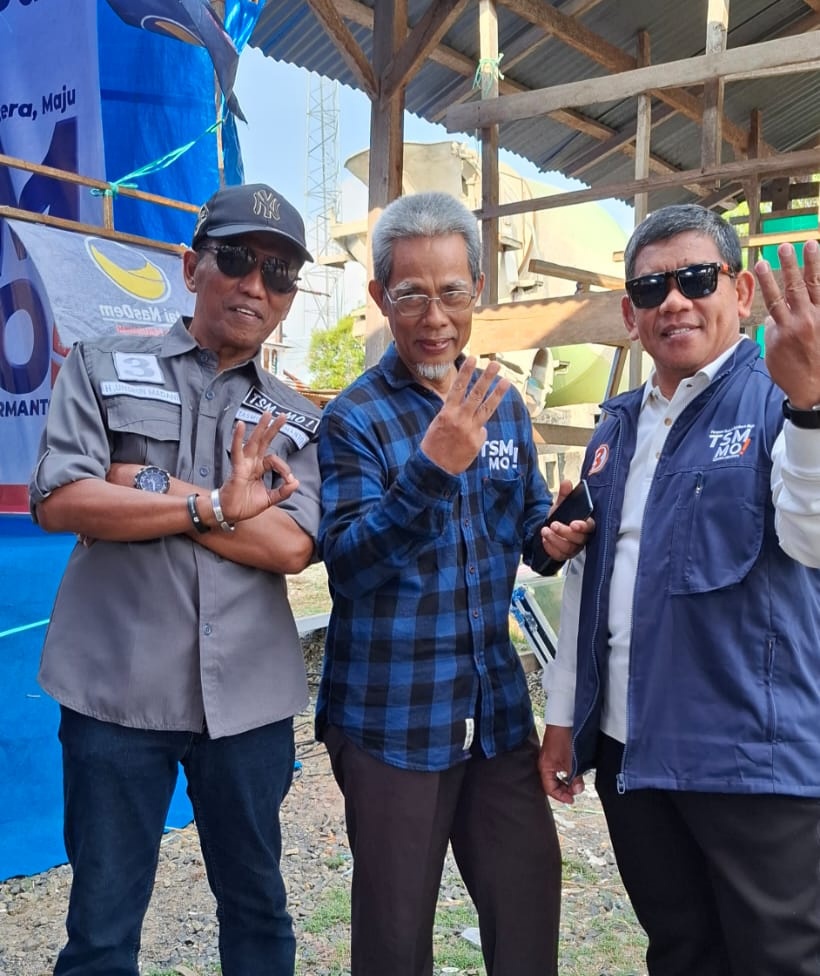 Tiga Elite Pengurus KONI Parepare Pada Masanya Sepakat Mendukung dan Memilih TSM-MO