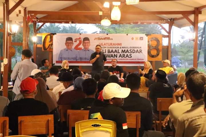 ABM-Arwan Sampaikan Visi Sulbar Maju Malqbi saat Silaturrahmi di Mamuju Tengah