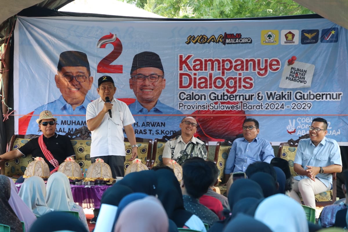 ABM-Arwan Tuntaskan Kampanye di 13 Titik di Polman, Sambutan Masyarakat Luar Biasa