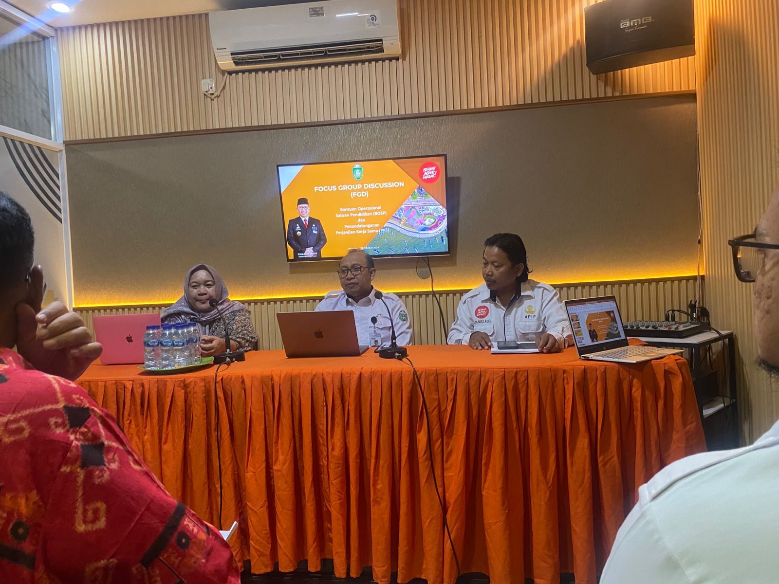 Inspektorat Parepare Bersama Irjen Kemendikbud Gelar FGD dan Penandatanganan Kerja Sama Pengawasan Dana BOS