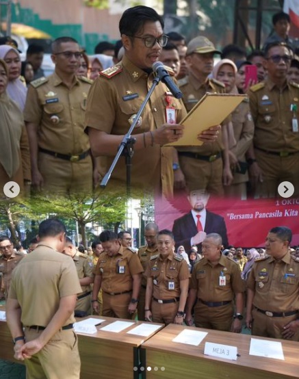 Camat Ujung Tanah Teken Fakta Integritas Netralitas ASN di Pilkada