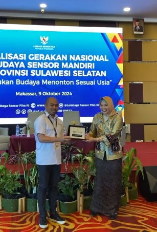 Kadispar Makassar Buka Acara GNBSM yang Diadakan oleh Lembaga Sensor Film