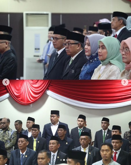 Ketua DPRD Makassar Hadiri Pelantikan Pimpinan DPRD Sulsel