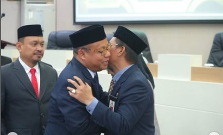 Kadis Perkim Mahyuddin Hadiri Pelantikan Pj Sekda Makassar 