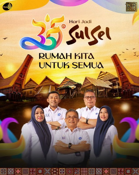 PDAM Makassar Ucapkan Selamat Hari Jadi Sulsel ke-355