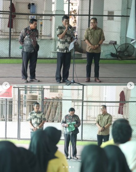 Sekwan Pimpin Apel Pelepasan Dua ASN Purna Bakti Sekretariat DPRD Makassar