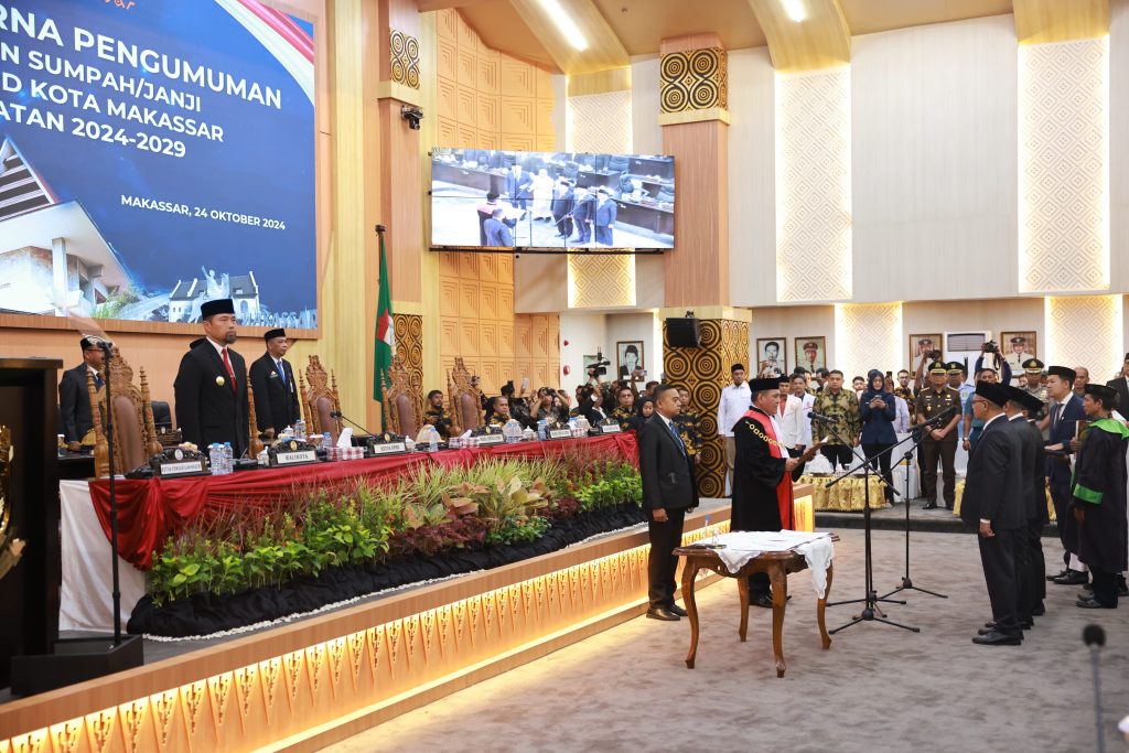 Pjs Wali Kota Makassar Berharap Pimpinan DPRD Amanah dan Tanggung Jawab