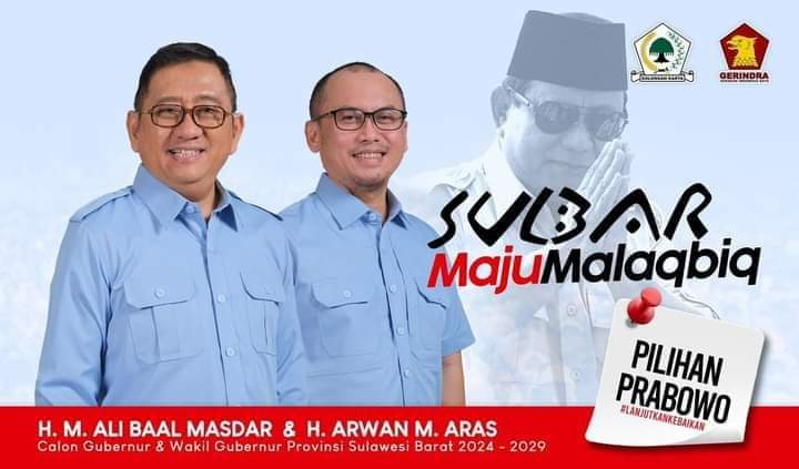 ABM-Arwan Diyakini Memenangkan Pilgub Sulbar 2024, Juru Bicara Sebut Perpaduan Paling Ideal 