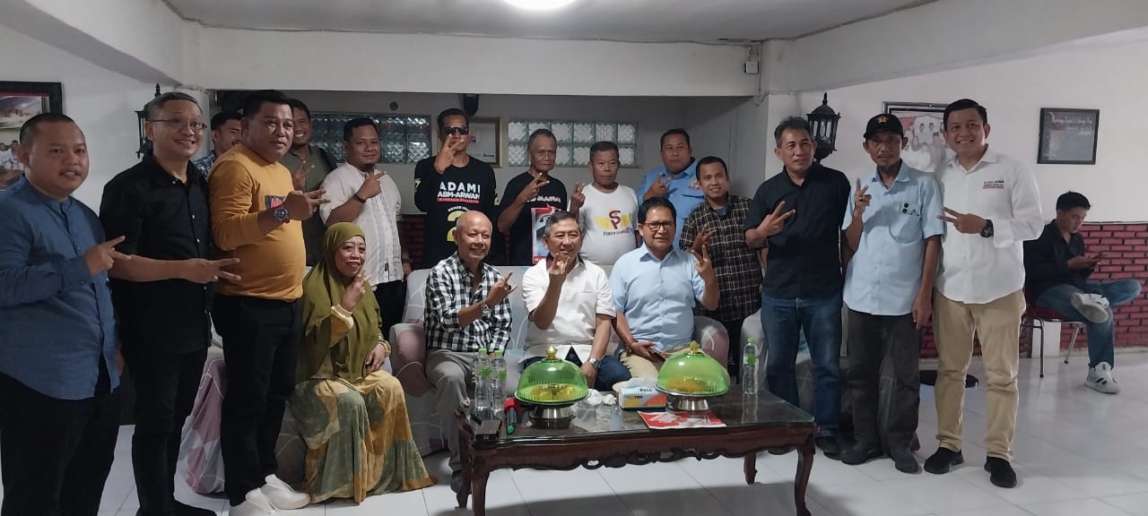 Temui Pendiri Tomakaka Grup, ABM Target 35 Persen Menang di Mamuju