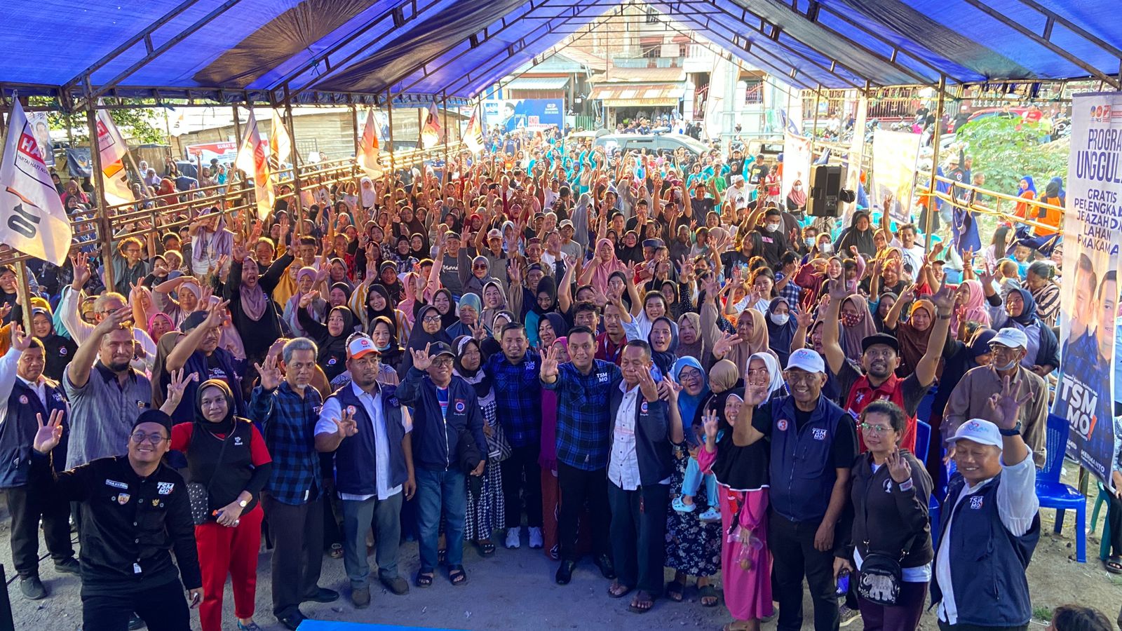 Ribuan Warga Takkalao Bukit Indah Bergemuruh Dukung Tasming-Hermanto, Harapan Besar untuk Kemajuan Parepare 