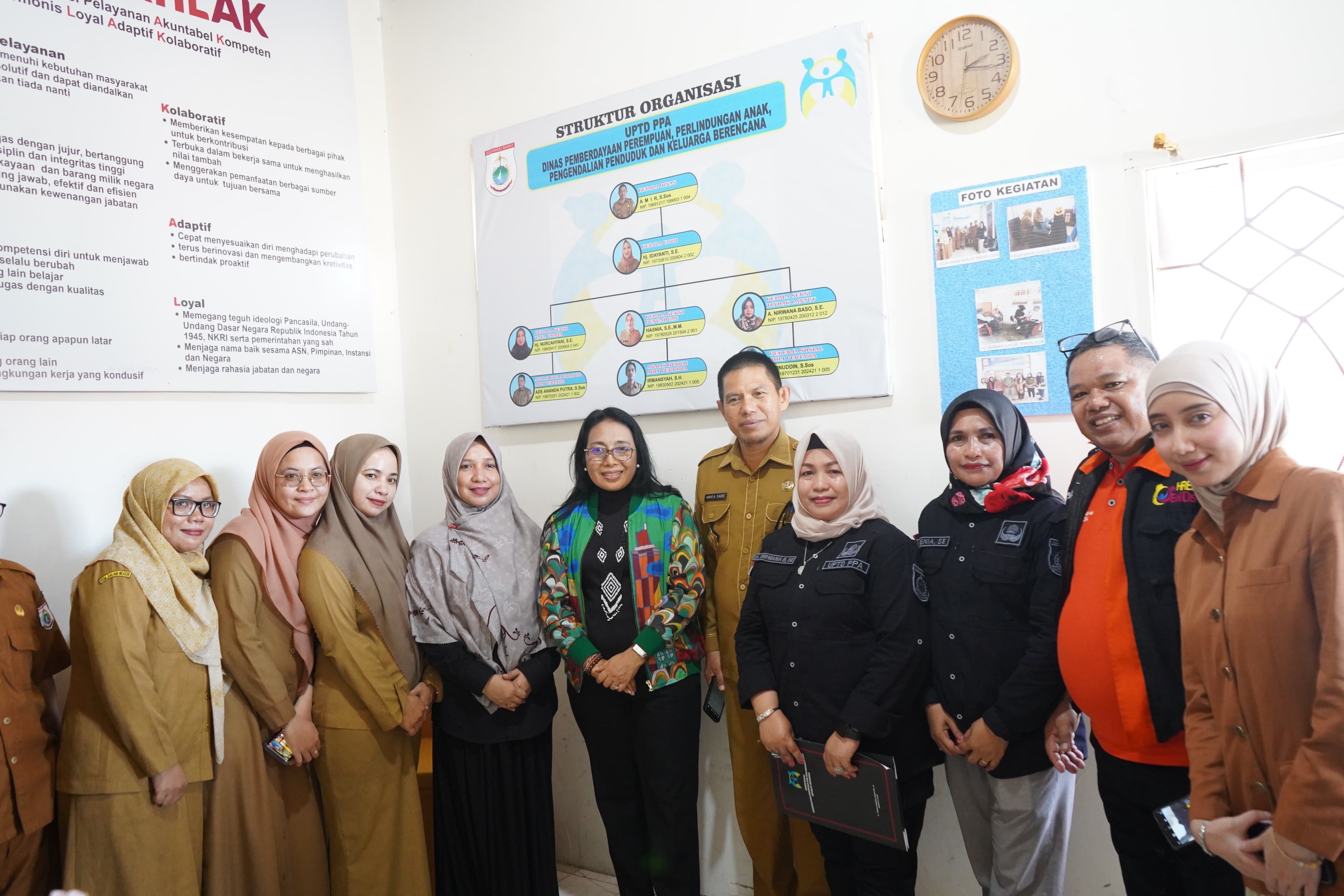 Menteri PPPA Berkunjung ke Sulbar, Langsung Temui dan Beri Bantuan Korban Kekerasan