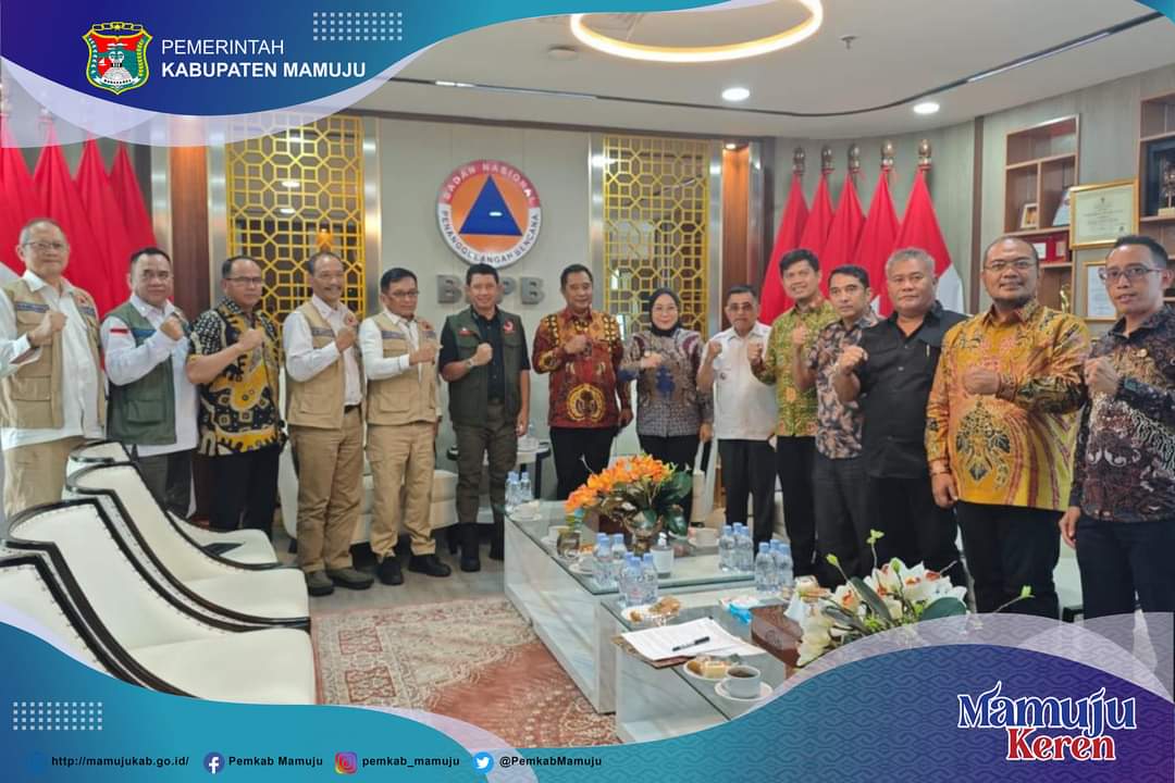 Difasilitasi Pj Gubernur Sulbar, Dua Bupati Kembali Menghadap ke BNPB Soal Dana Stimulan Tahap 2