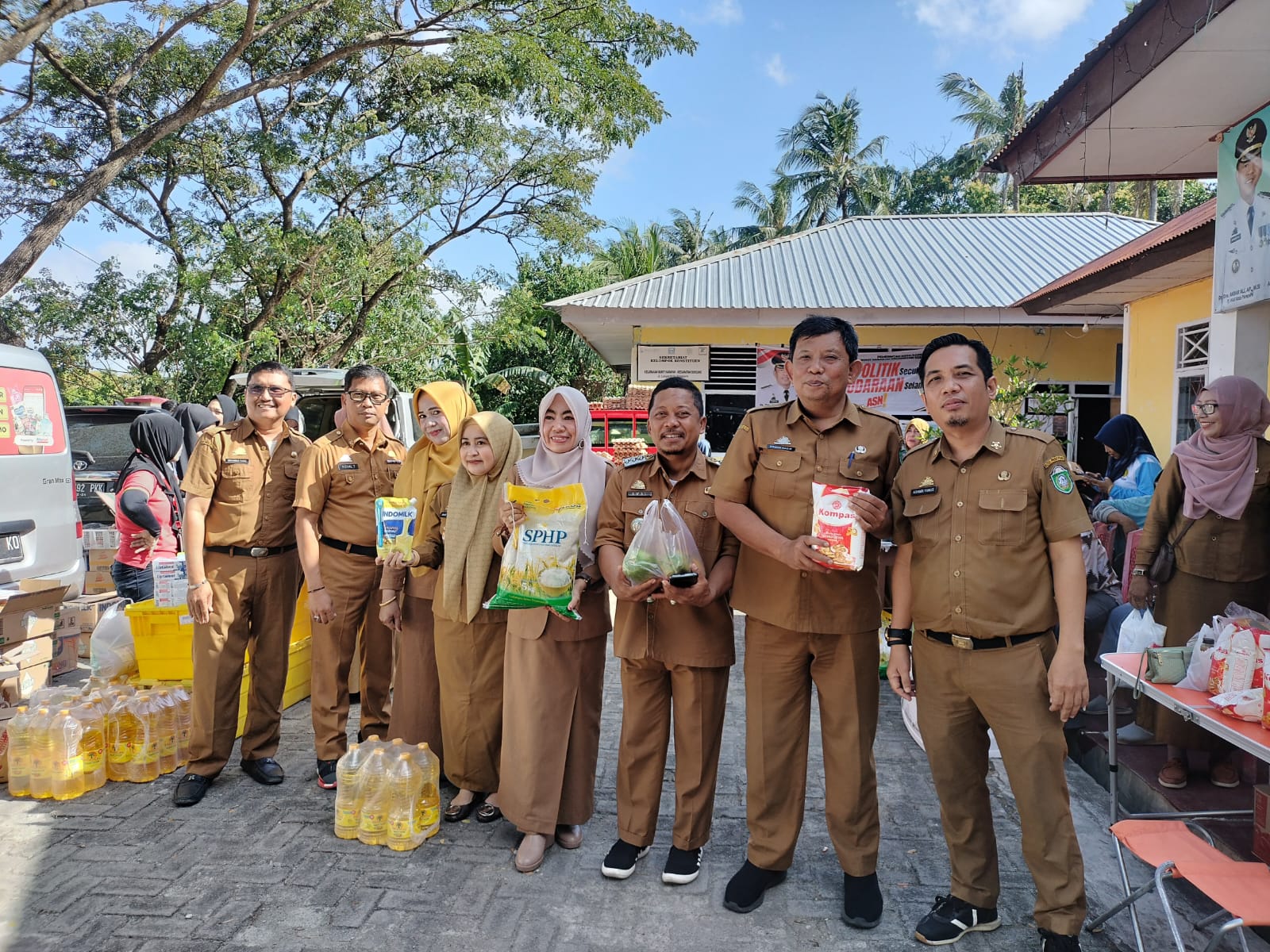 Stabilkan Harga dan Kendalikan Inflasi, Pemkot Parepare Terus Giatkan Pasar Murah Sasar Setiap Kelurahan 