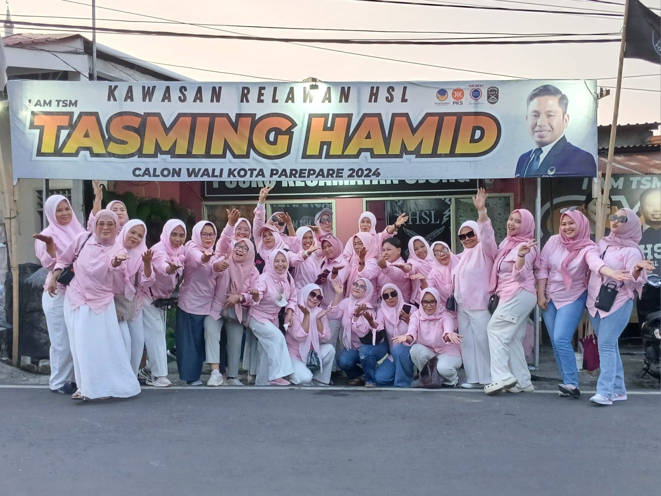 Kompak dan Solid, Queen HSL Aktif Ikuti Setiap Kegiatan TSM-MO Mendengar Dikoordinir Langsung Ketua Hasrianti Sudarmin dan Wakil Ketua Siti Fahmi Pabbajah