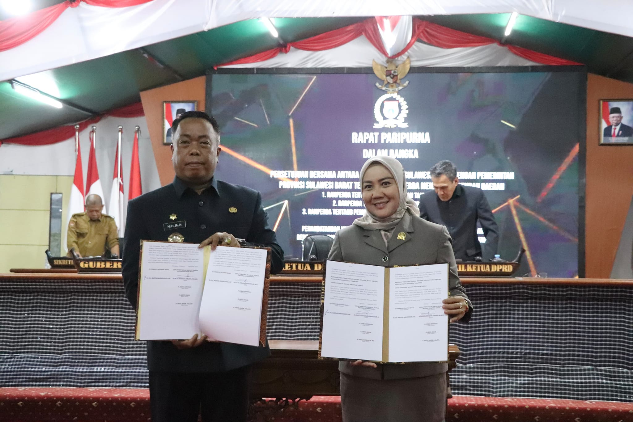 APBD Perubahan Disahkan, DPRD Sulbar Minta Serapan Anggaran Pemprov Tepat Waktu