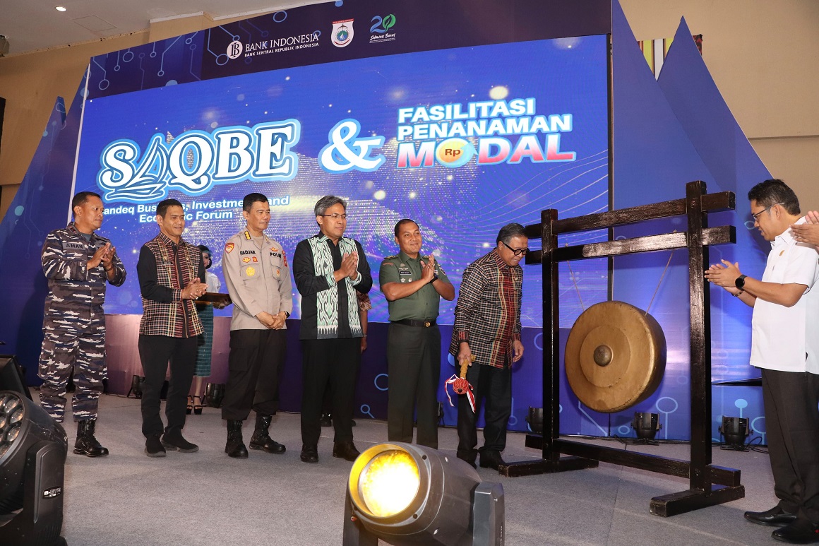 Saqbe Forum dan Fasilitasi Penanaman Modal 2024, Sekprov Sulbar Bilang Inovasi Mendorong Pertumbuhan Ekonomi