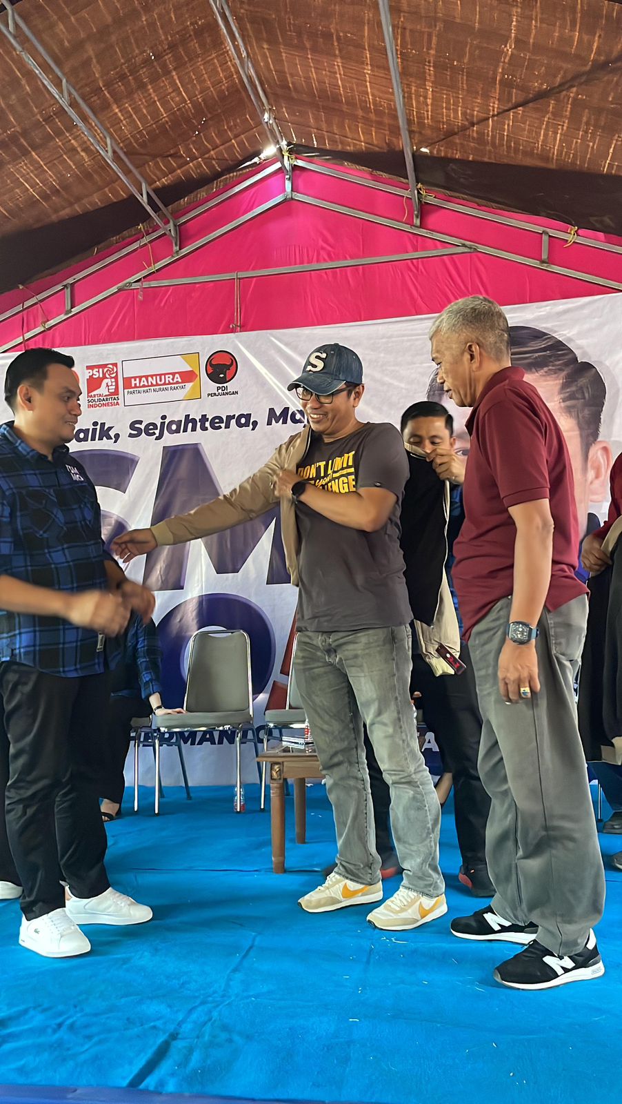 M Sidik Pabbajah Menantu Hj Megawati Pawe dan Cucu AGH Abduh Pabbajah Resmi Bergabung HSL Special Force