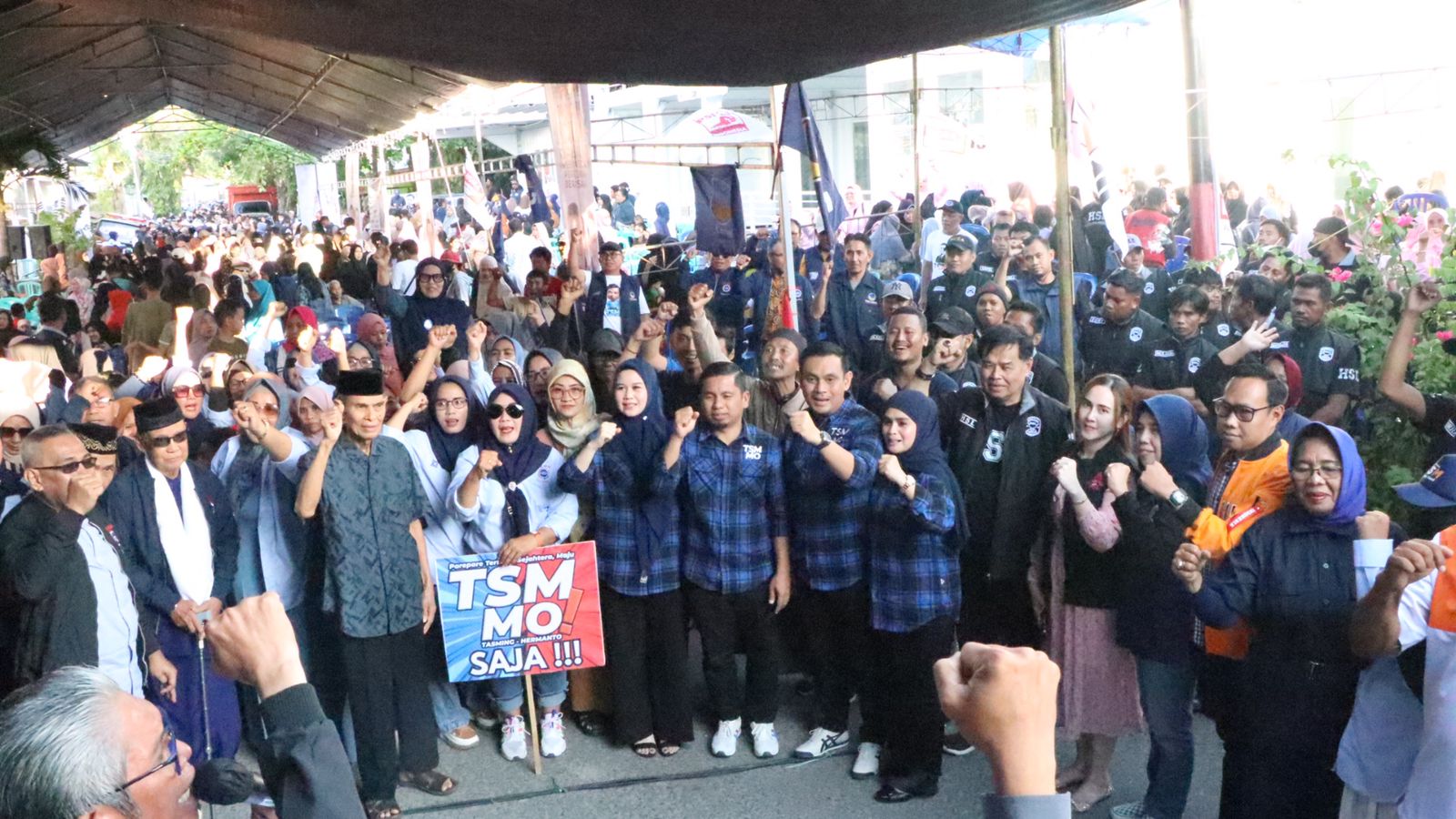 Ribuan Warga Tumpah di Kelurahan Labukkang Hadiri TSM-MO Mendengar, 18 Program Unggulan Disambut Antusias