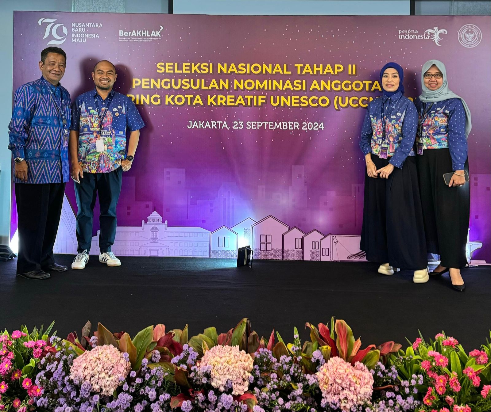 Seleksi Nasional Jejaring Kota Kreatif UNESCO (UCCN) 2025, Kota Makassar Lolos 4 Besar 