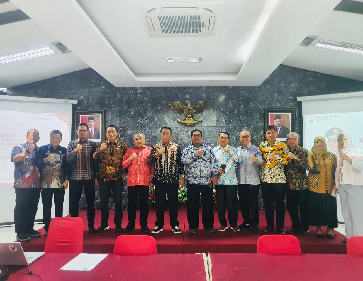 Pj Bahtiar Hadiri Evaluasi Kemendagri, Kadis Dikbud Sulbar Turut Mendampingi