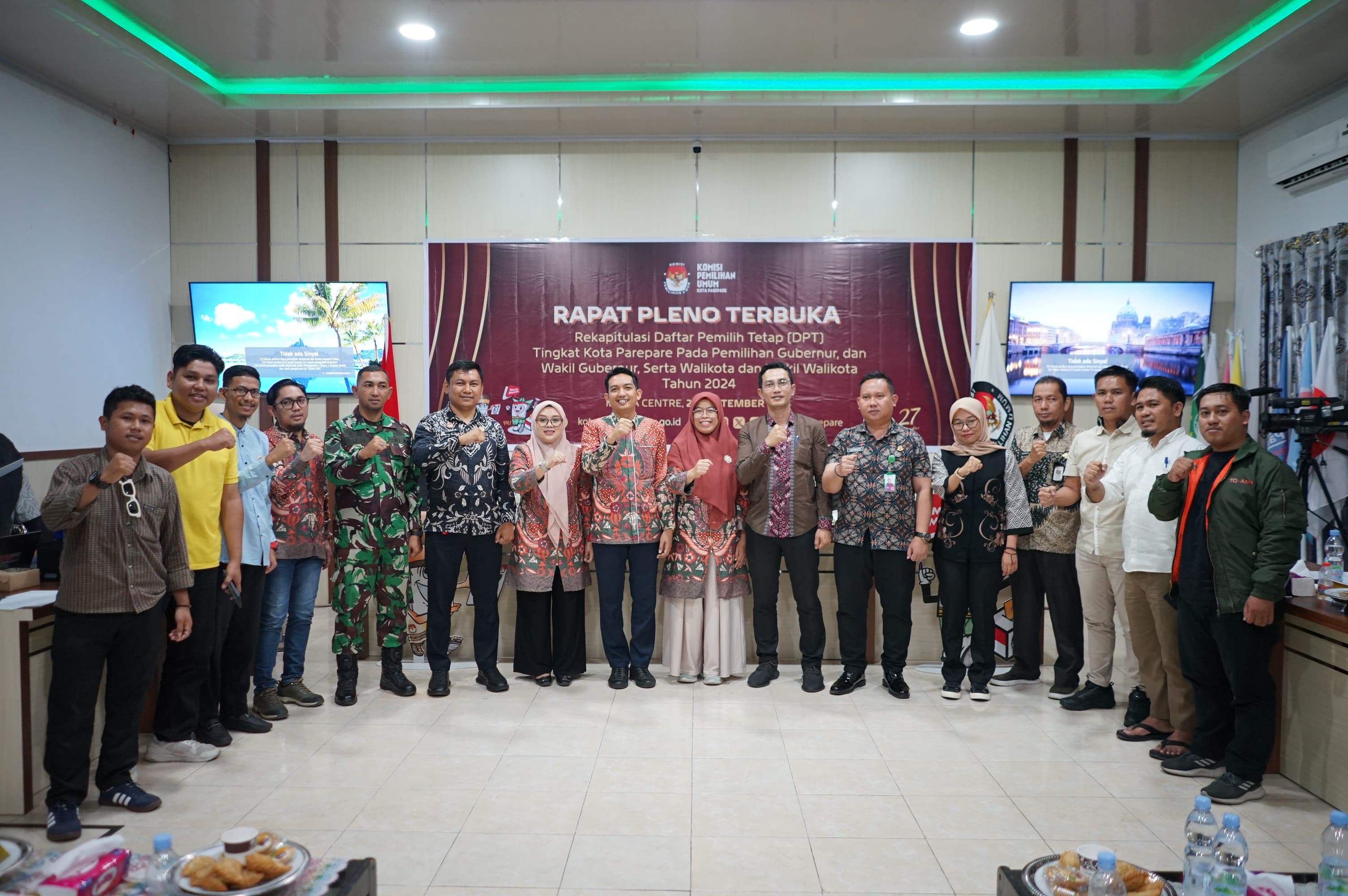 KPU Parepare Tetapkan 111.874 DPT Pemilihan Gubernur dan Wali Kota, Terbanyak di Kecamatan Soreang