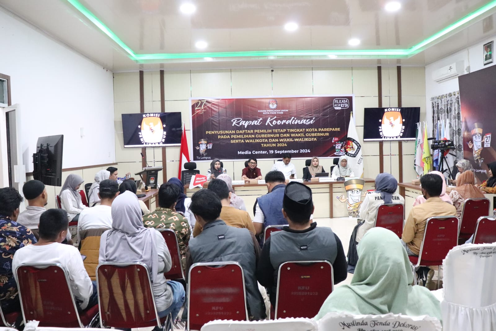 Jelang Penetapan DPT, Bawaslu dan KPU Parepare Sinkronkan Data Pemilih untuk Pemilihan Serentak 2024