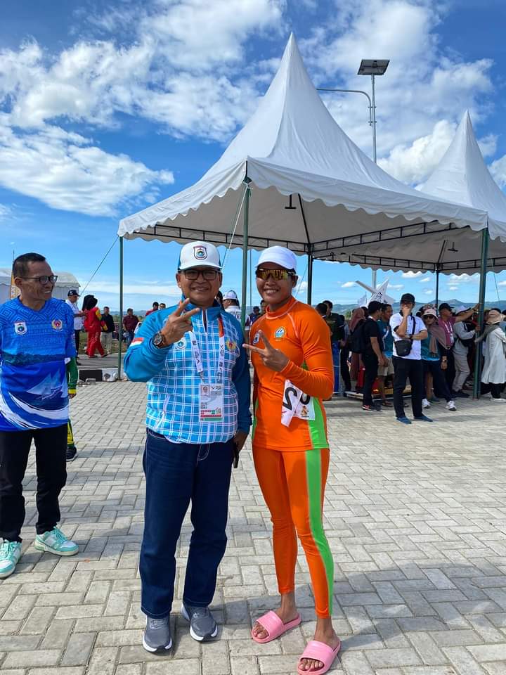 Atlet Dayung Ramla Sumbang Dua Medali Perak di PON XXI, Kado Terindah HUT Sulbar