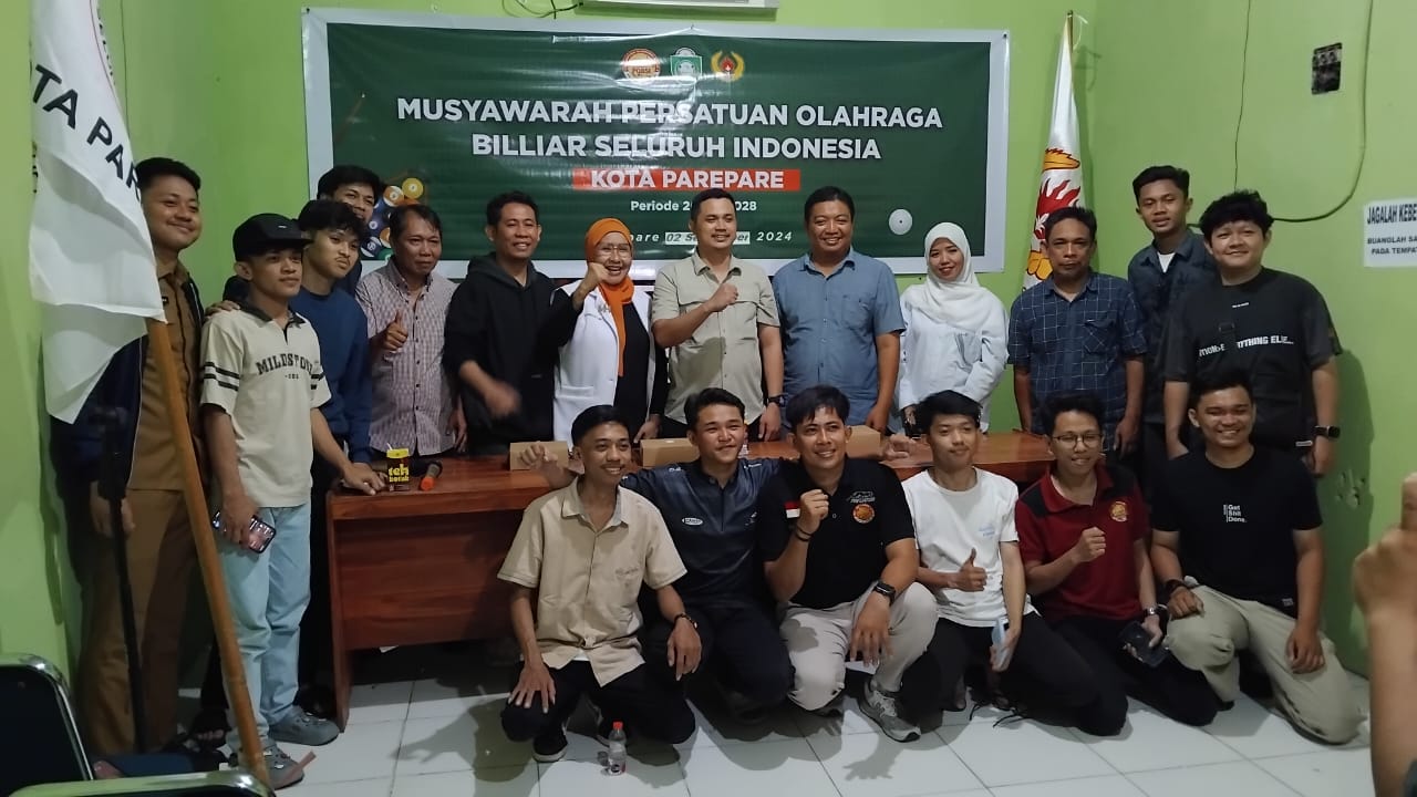 Pimpin POBSI Parepare, Andi Askar Siap Majukan Olahraga Biliar