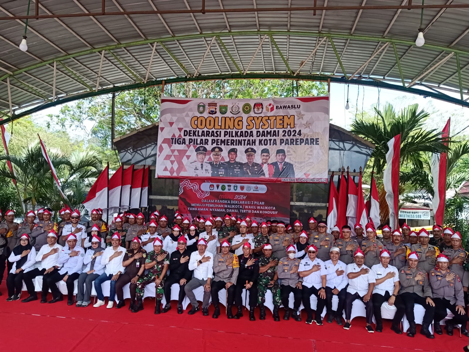 Cooling System, Semua Unsur di Parepare Sepakat Wujudkan Pilkada Damai 