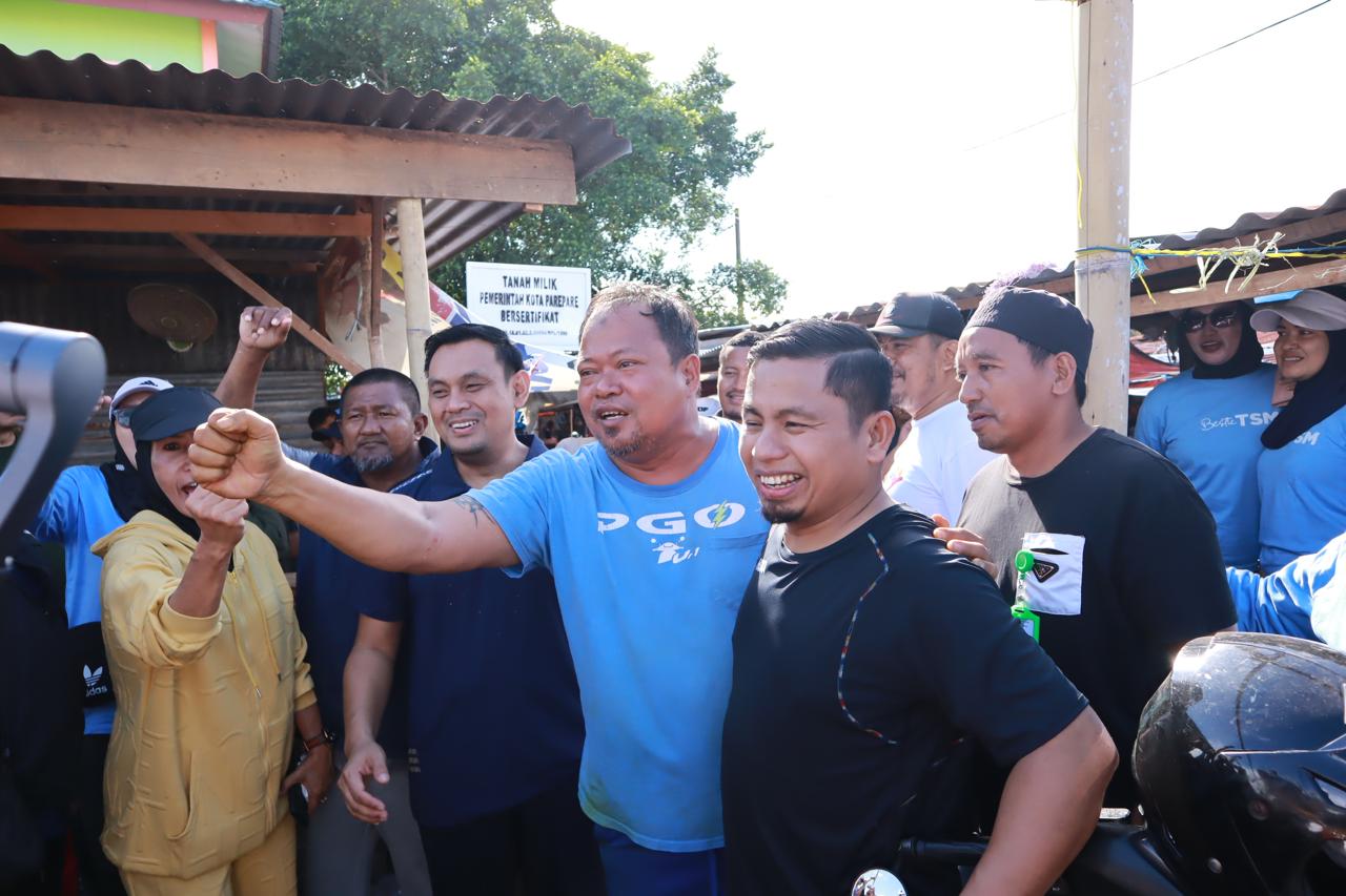 Warga Pasar Lakessi Sambut TSM-MO, Yakin Tingkatkan Ekonomi Lokal 