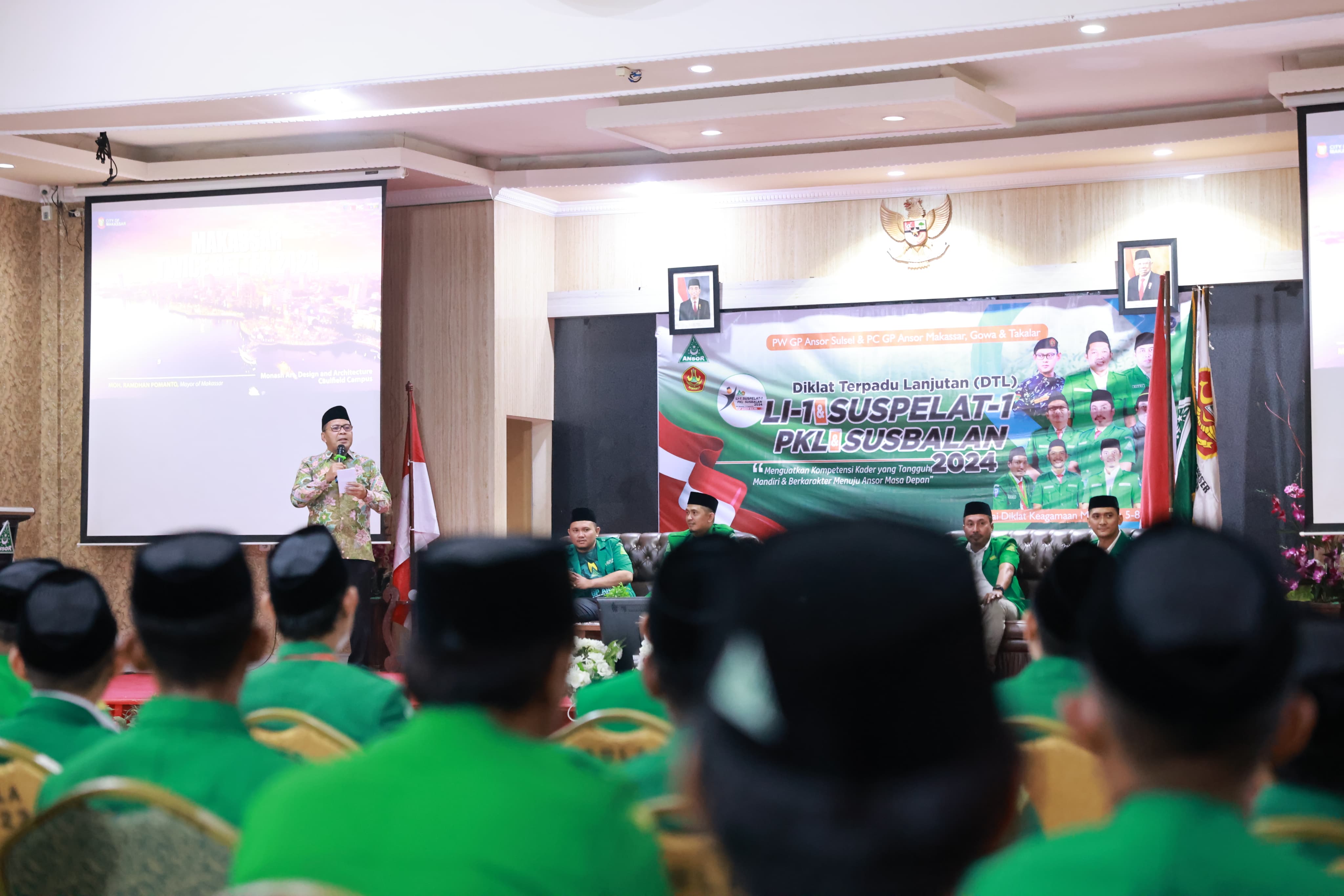 Danny Pomanto Berbagi Ilmu Peduli Lingkungan dan Transformasi Digital Bersama GP Ansor Sulsel