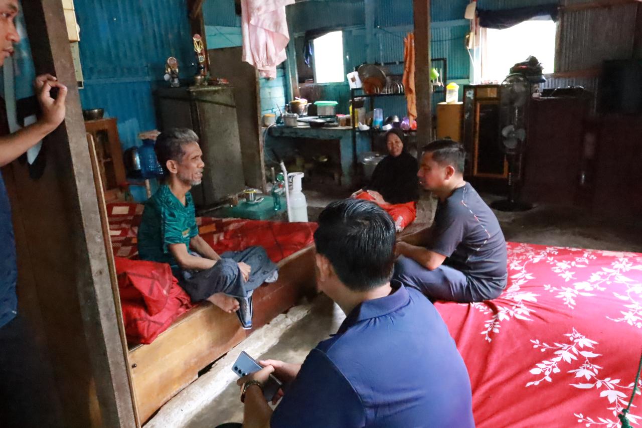 Menyentuh, Tasming Hamid dan Hermanto Sapa Penyandang Disabilitas di Bumi Harapan, Beri Motivasi untuk Kuat 