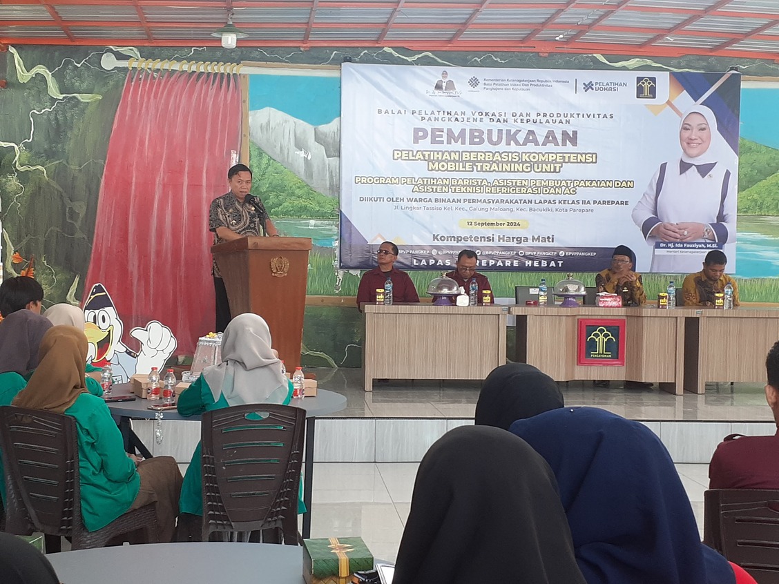 Pemkot Parepare Dukung Lapas Tingkatkan Kompetensi Warga Binaan, Bekal Jadi Wirausaha 
