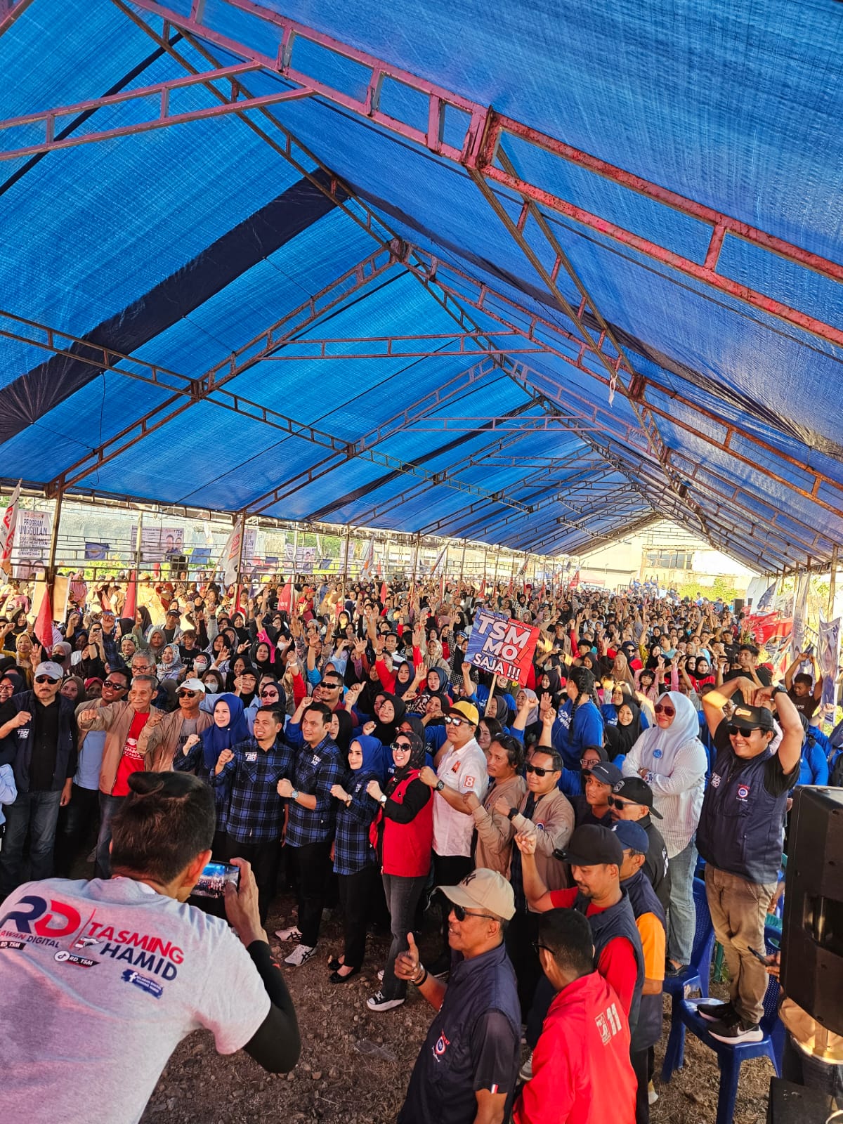 Ribuan Warga Soreang Kembali Tumpah di TSM-MO Mendengar, Menang Pilkada Tasming Pastikan Seragam Sekolah Gratis Terwujud 